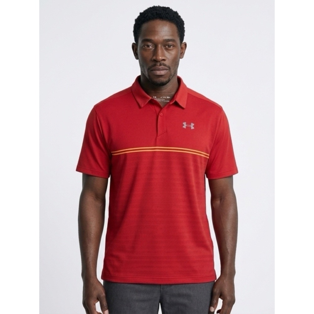 Gorpcore athleisure Sportswear Heatgear Under Armour Polo Short Sleeve 3XL